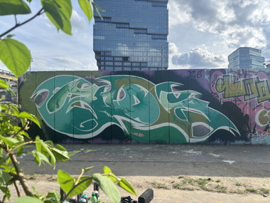 Graffiti Wall in Berlin - Photo by Snokomotive