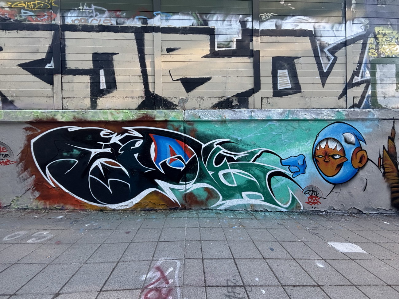 Graffiti Wall in Dallgow-döberitz - Photo by Snokomotive
