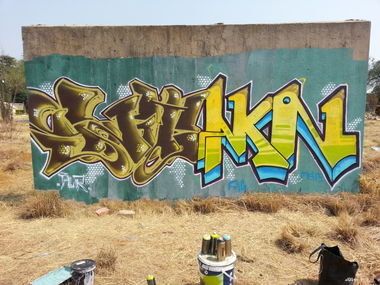 Graffiti Wall - Photo by Snot420 - snot, akon, graffiti (2013)
