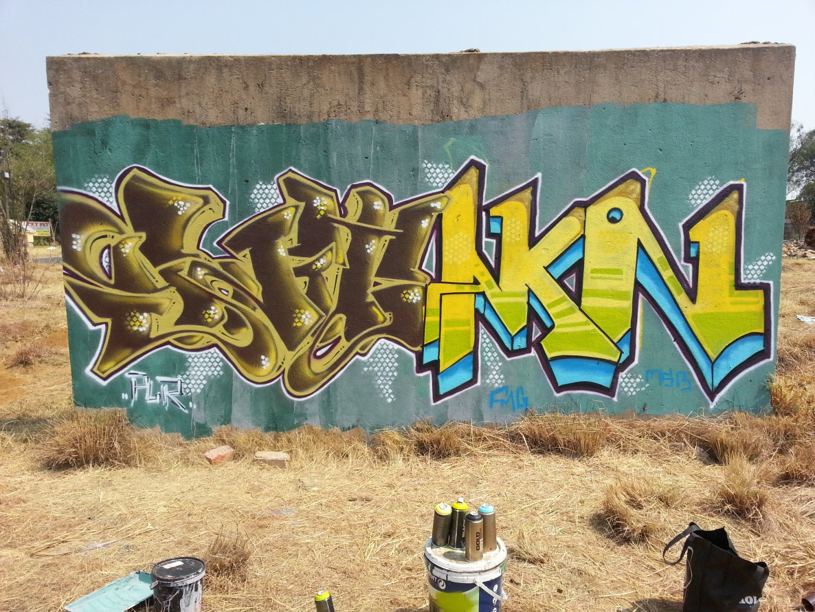 Graffiti Wall - Photo by Snot420 - snot, akon, graffiti (2013)