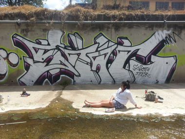 Graffiti Wall - Photo by Snot420 - snot, graffiti, south (2013)