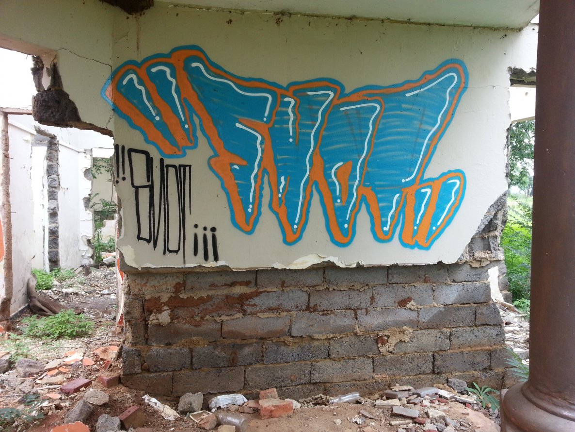 Graffiti Bombing - Photo by Snot420 - snot, graffiti, south (2013)