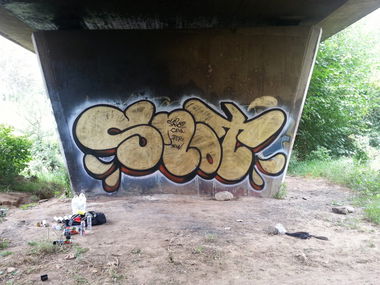 Graffiti Wall - Photo by Snot420