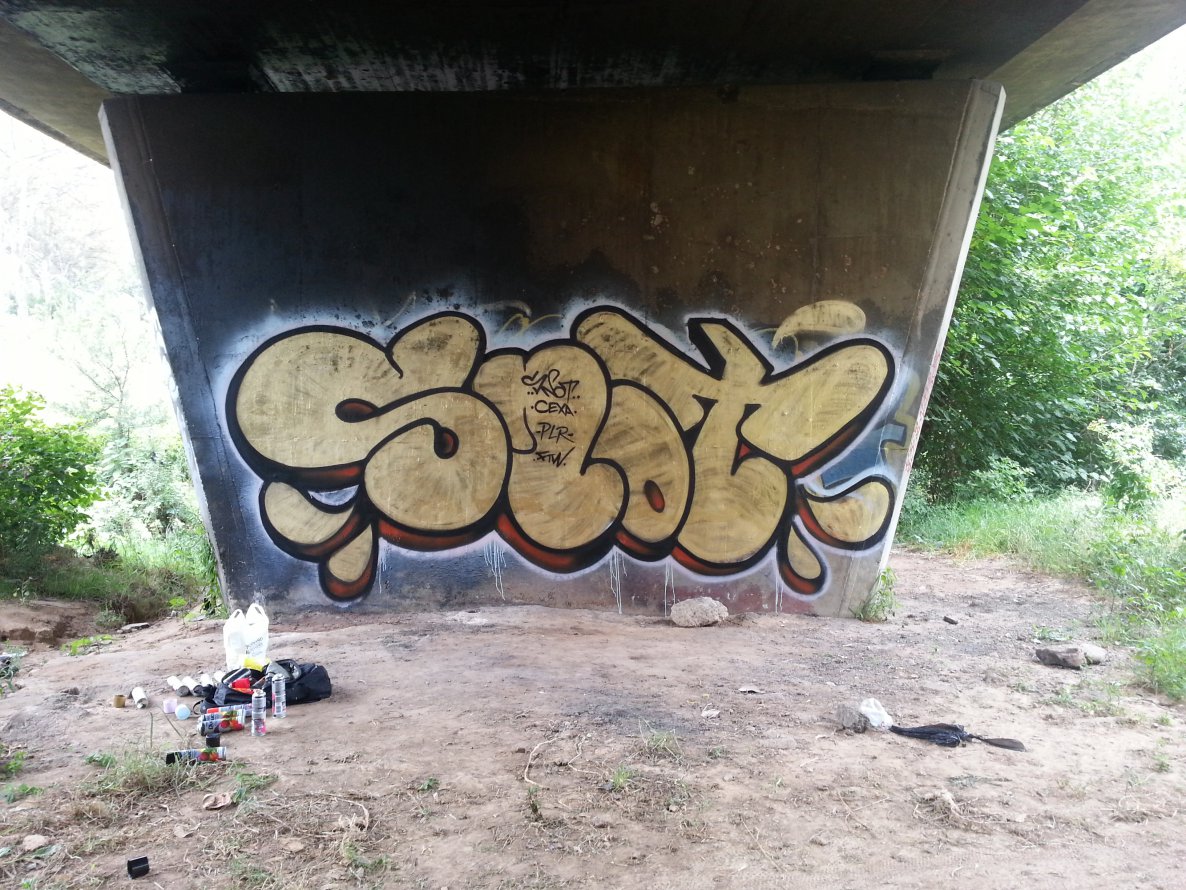 Graffiti Wall - Photo by Snot420