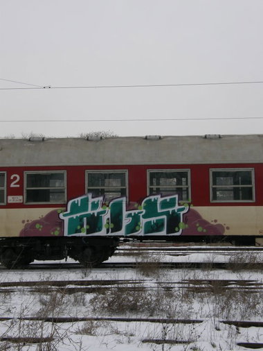 Graffiti Train - Photo by Snukar - varna