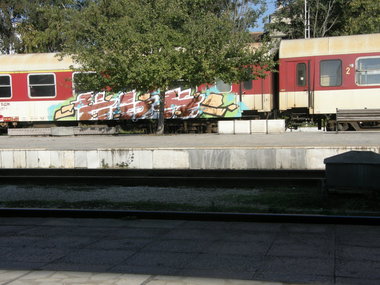 Graffiti Train - Photo by Snukar