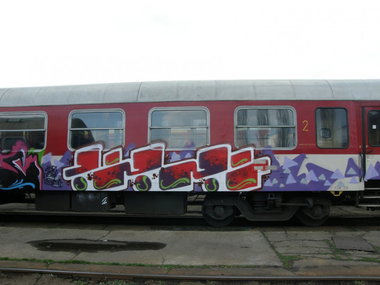 Graffiti Train - Photo by Snukar - SNUK (2015)