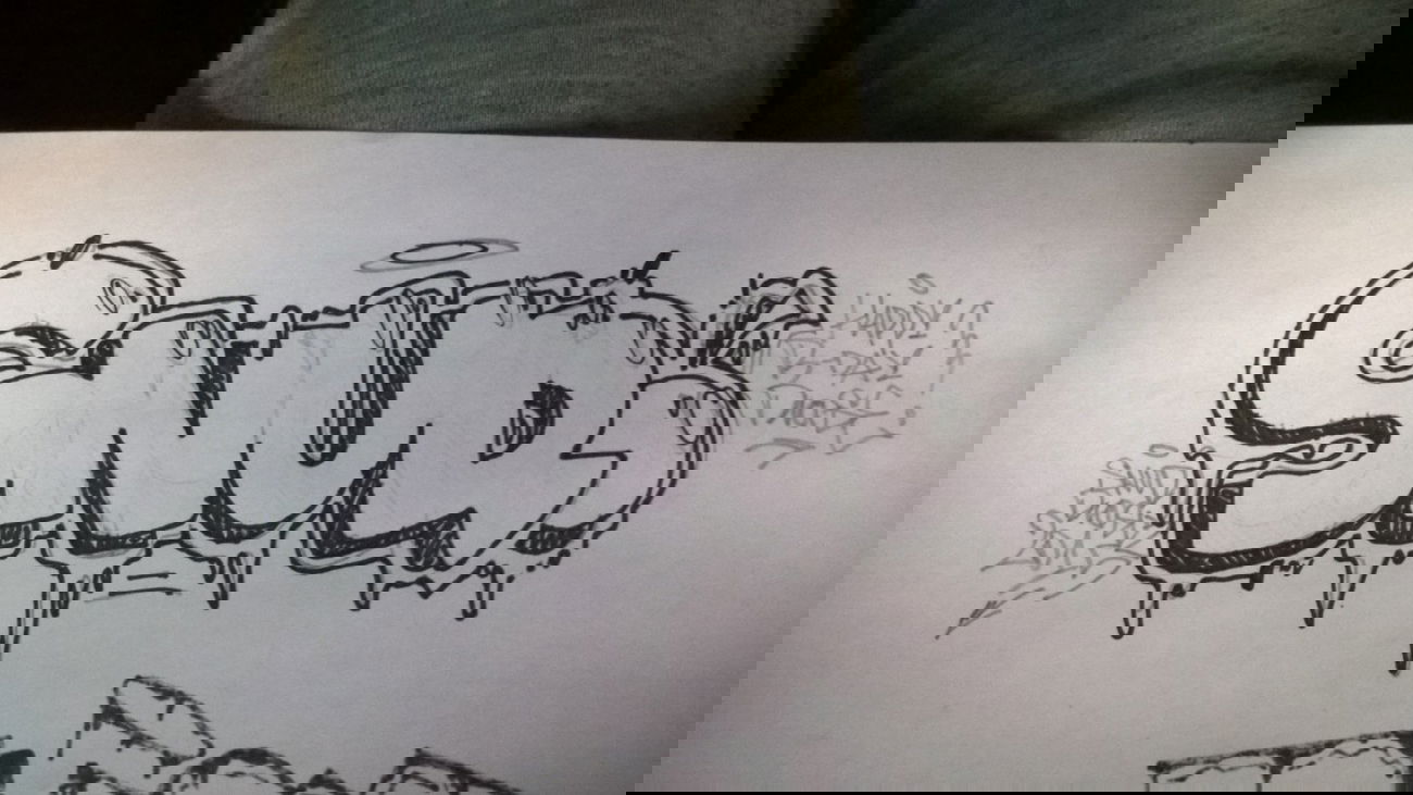 Graffiti Sketch - Photo by Snur (2015)