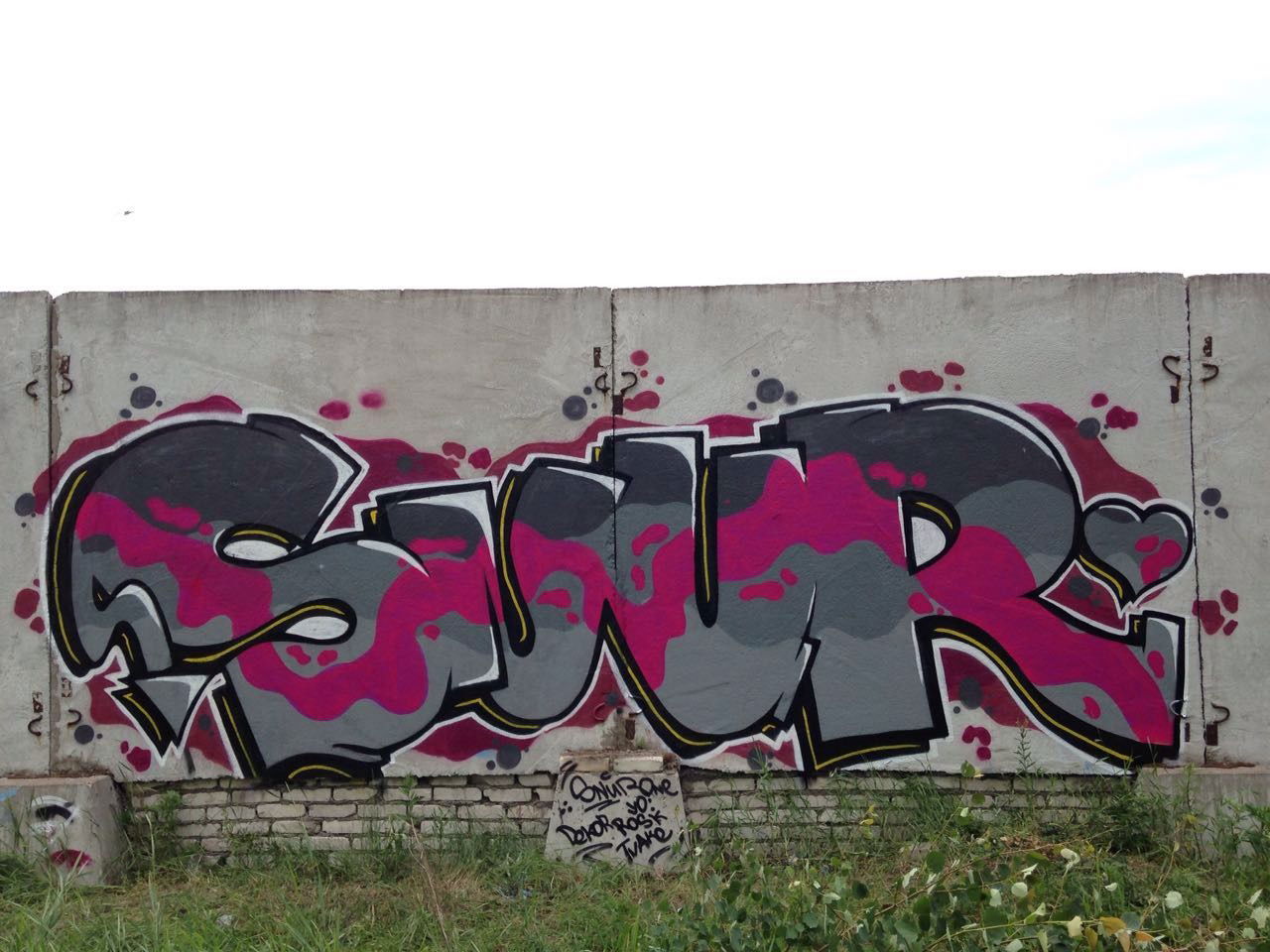 Graffiti Wall - Photo by Snur (2016)