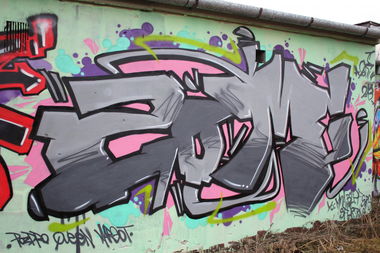 Graffiti Wall in Plock - Photo by SoWi (2013)