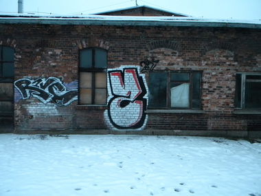 Graffiti Bombing in Grudziadz - Photo by SoWi (2014)