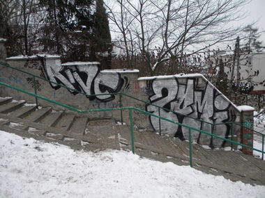 Graffiti Bombing - Photo by SoWi (2014)