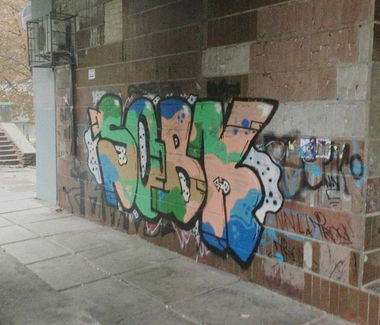 Graffiti Wall in Kyiv - Photo by Sobk - Sobk (2013)