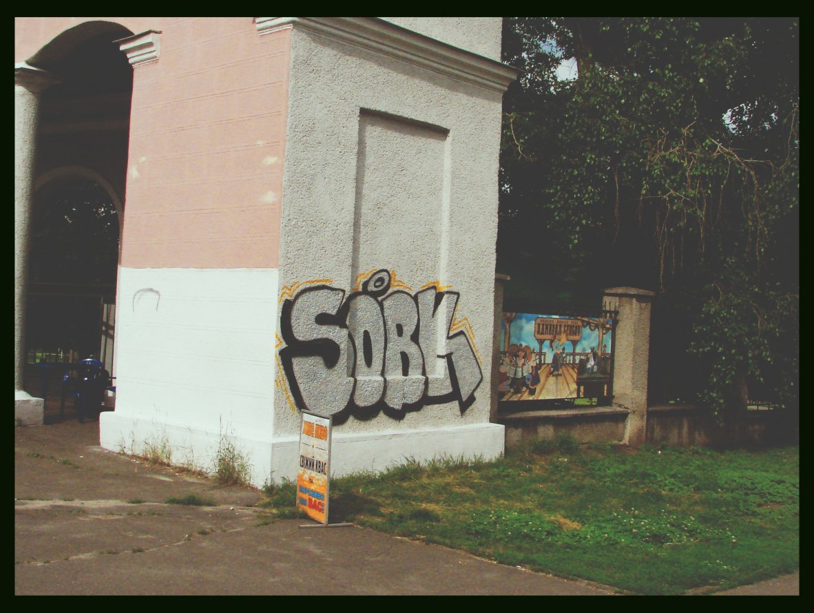 Graffiti Bombing - Photo by Sobk