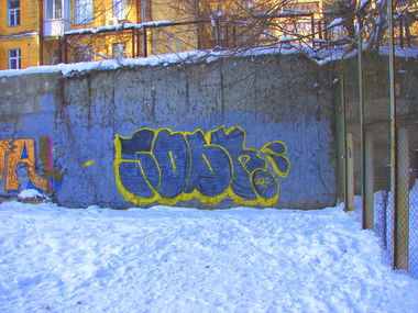 Graffiti Bombing - Photo by Sobk - Sobk