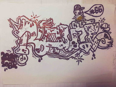 Graffiti Wall - Photo by Sobk - sobk