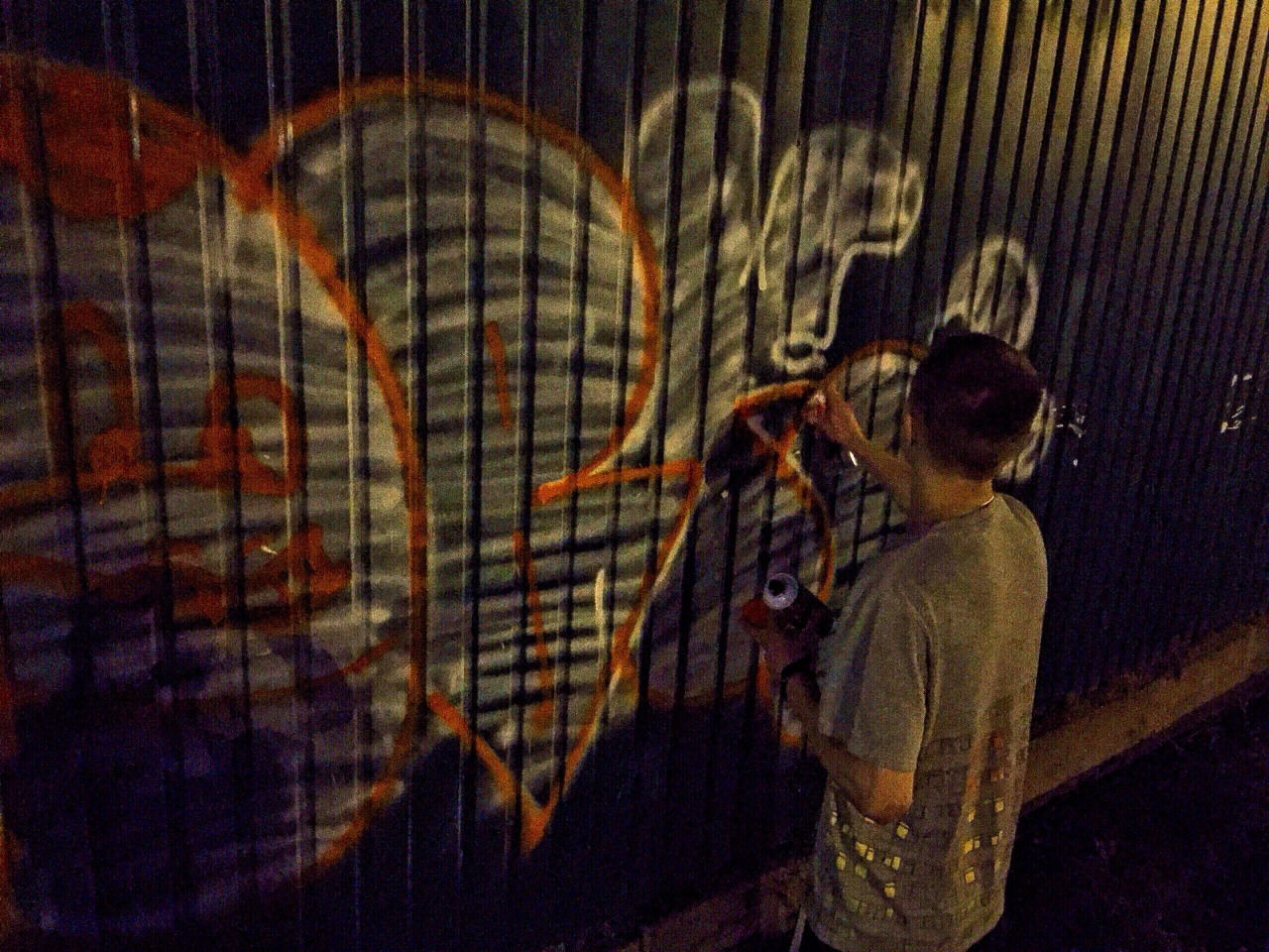 Graffiti Bombing - Photo by Sobk - sobk, kiev (2016)