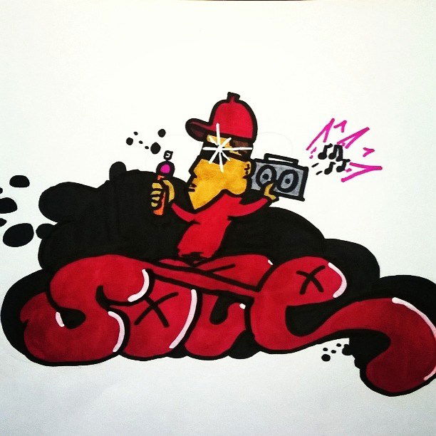 Graffiti Sketch - Photo by SocE