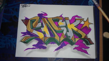 Graffiti Sketch - Photo by SoekOne - Soek, one (2014)
