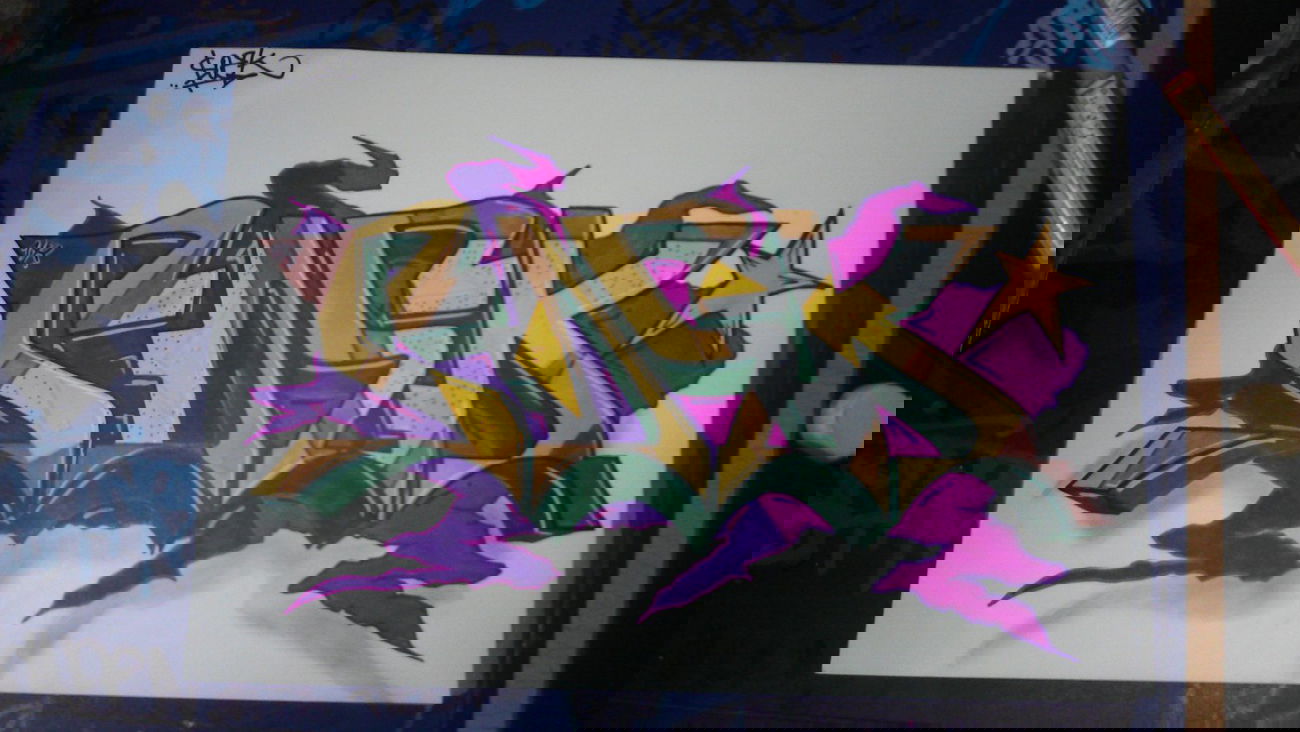 Graffiti Sketch - Photo by SoekOne - Soek, one (2014)