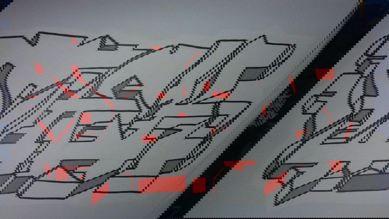 Graffiti Sketch - Photo by SoekOne - SOEK (2014)