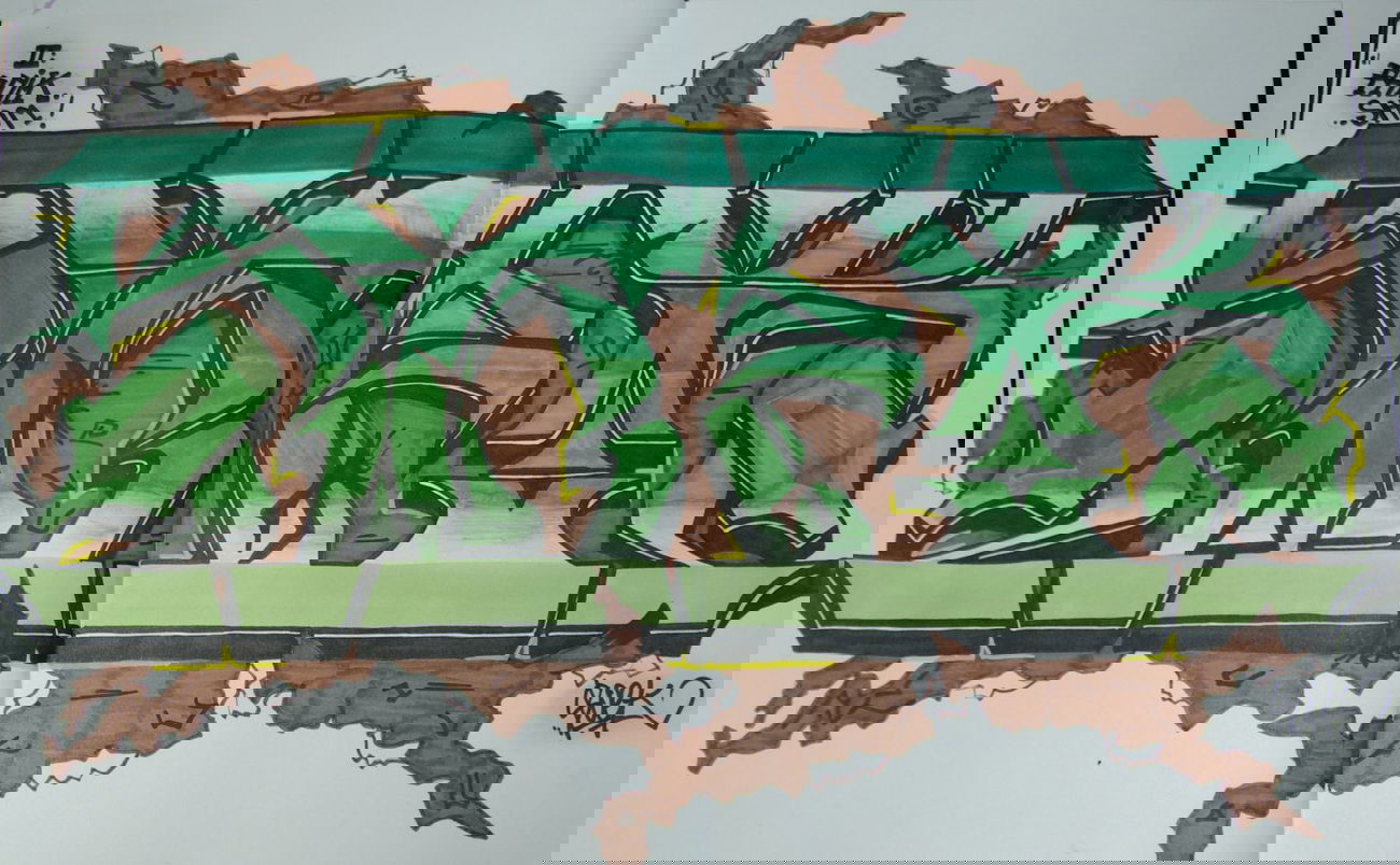 Graffiti Sketch - Photo by SoekOne - Soek, one, soek (2014)