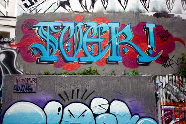 Graffiti Wall in Wuppertal - Photo by SoekOne - Soek, One (2014)