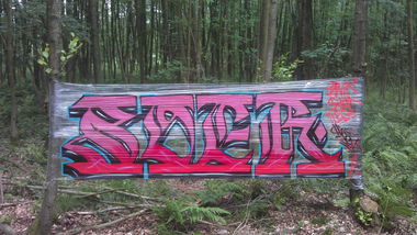 Graffiti Wall - Photo by SoekOne - Cellograffiti, Soek (2014)