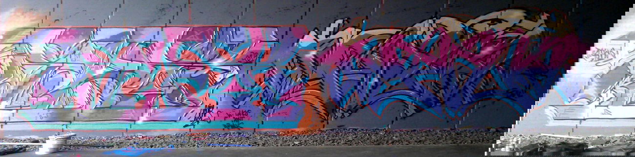 Graffiti Wall - Photo by SoekOne - Soek, Panik (2014)