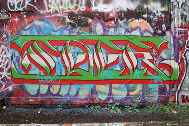 Graffiti Wall in Wuppertal - Photo by SoekOne - Soek, One, soek (2014)