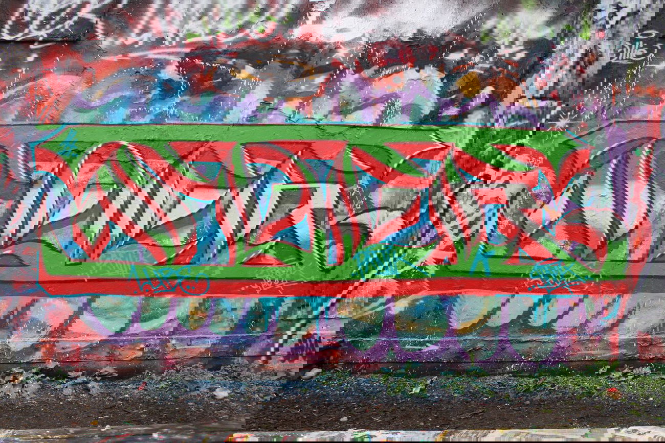 Graffiti Wall in Wuppertal - Photo by SoekOne - Soek, One, soek (2014)