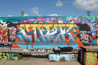 Graffiti Wall in Berlin - Photo by SoekOne - Soek, One, soek (2014)