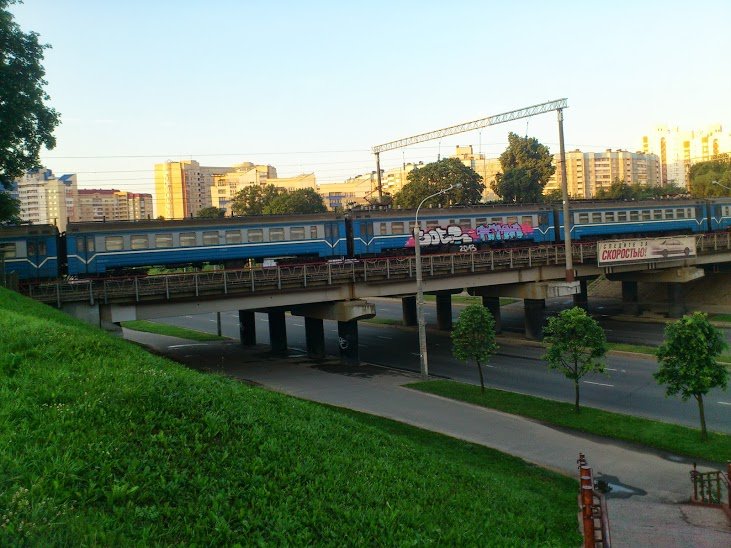Graffiti Train in Minsk - Photo by Soer_temp - Soer, ???? (2013)