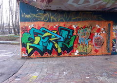 Graffiti Wall - Photo by Sokl175