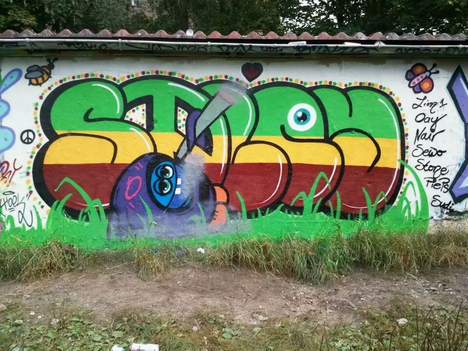 Graffiti Wall - Photo by Soley (2013)