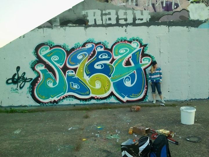 Graffiti Wall - Photo by Soley (2014)