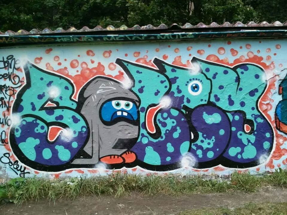 Graffiti Wall - Photo by Soley (2013)