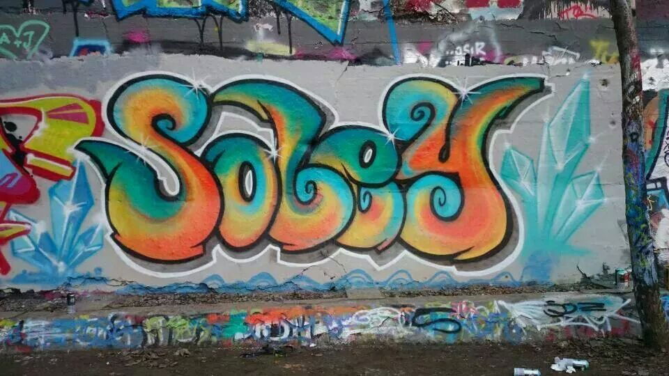 Graffiti Wall - Photo by Soley (2014)