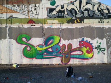 Graffiti Wall - Photo by Soley (2013)
