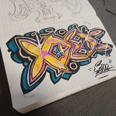 Graffiti Sketch - Photo by Somatsu (2026)
