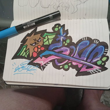 Graffiti Sketch - Photo by Somatsu - soma (2026)