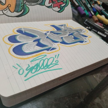 Graffiti Sketch - Photo by Somatsu (2026)