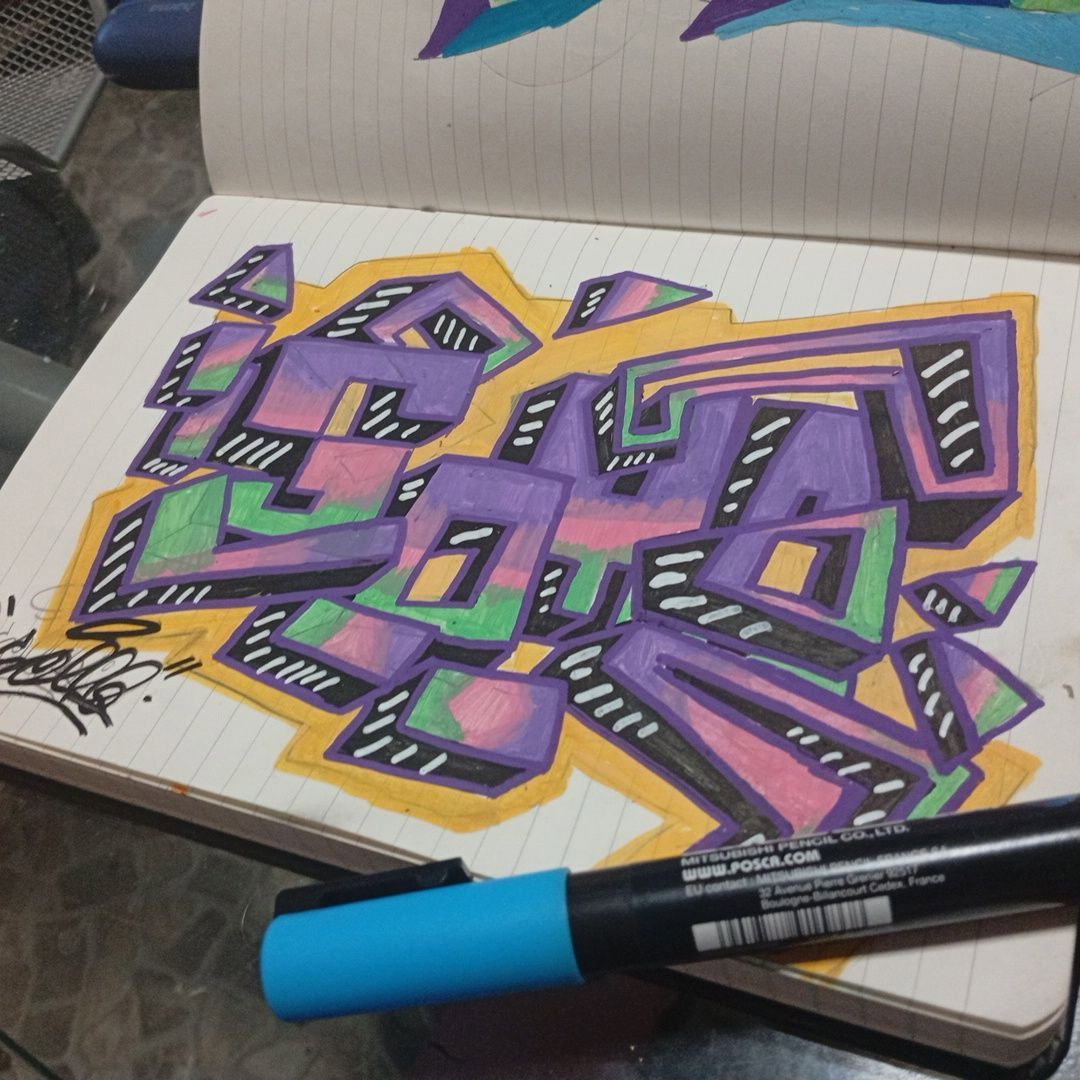 Graffiti Sketch - Photo by Somatsu (2026)