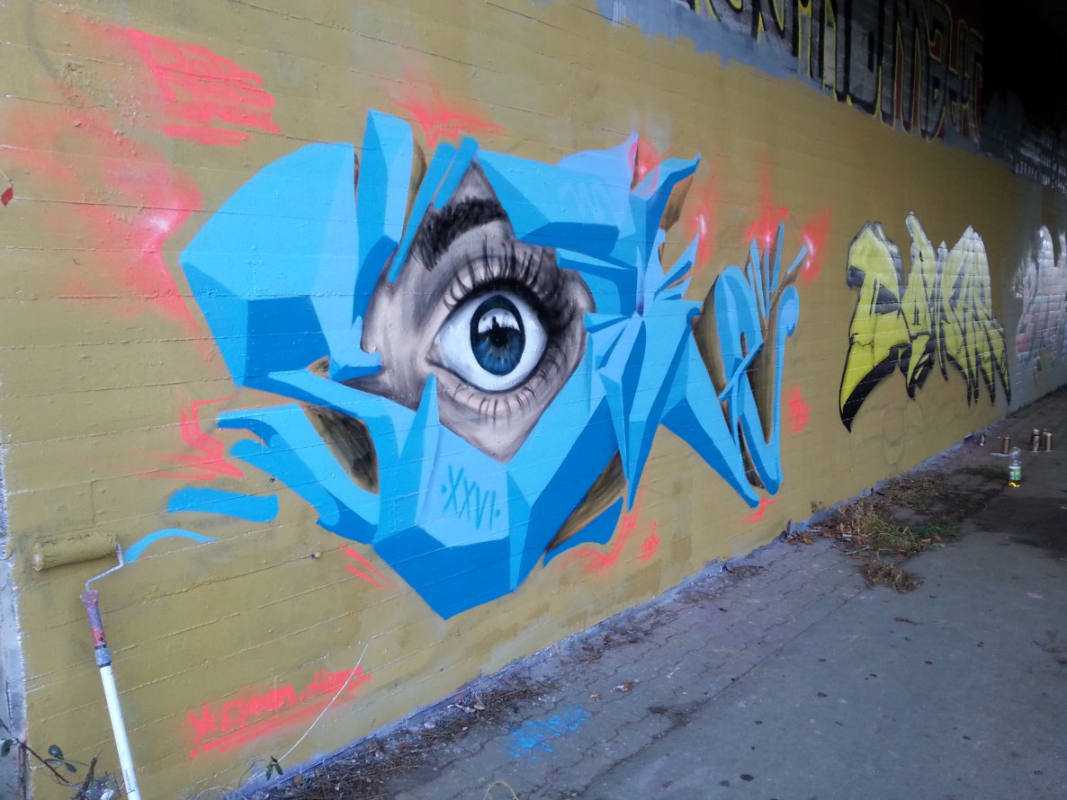 Graffiti Wall in Heidelberg - Photo by Some26 - some26, reps, repscrew (2013)