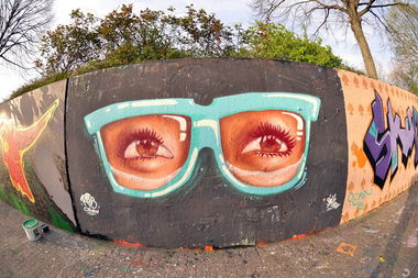 Graffiti Wall in Heidelberg - Photo by Some26 - some26, reps, repscrew (2014)