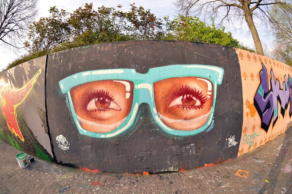 Graffiti Wall in Heidelberg - Photo by Some26 - some26, reps, repscrew (2014)