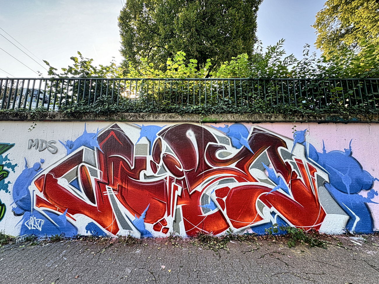 Graffiti Wall in Düsseldorf - Photo by Someone7 - jibo, graffiti, düsseldorf (2024)