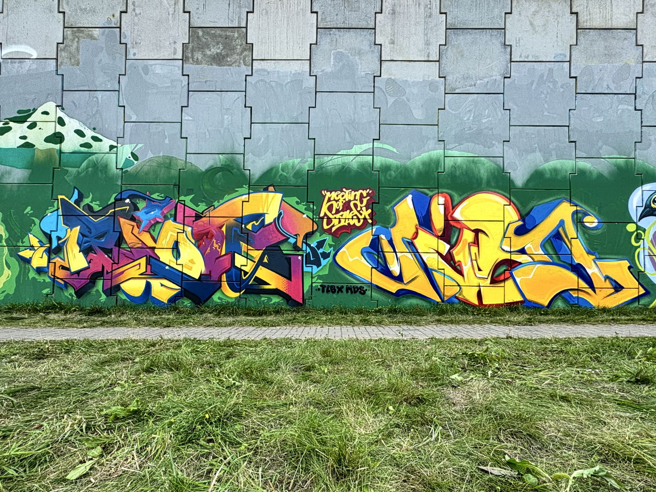 Graffiti Wall in Poland lublin - Photo by Someone7 - jibo, graffiti, meetingofstyles (2024)