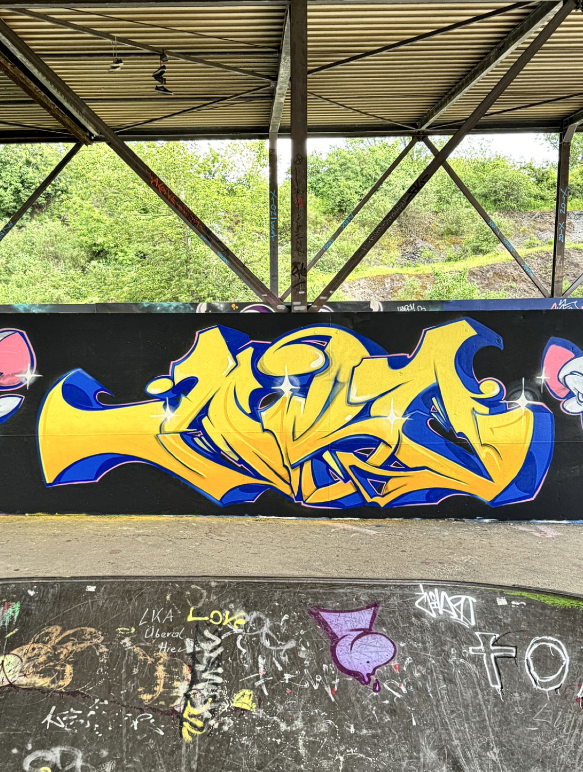 Graffiti Wall in Duisburg landschaftspark - Photo by Someone7 - jibo, graffiti, landschaftsparkduisburg (2024)