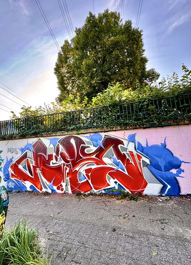 Graffiti Wall in Düsseldorf eller venhauser allee - Photo by Someone7 - jibo, graffiti, düsseldorf (2024)